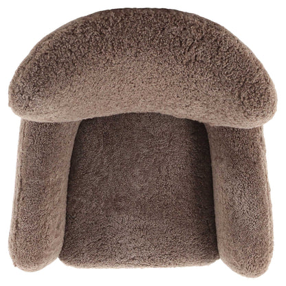 Amelie Chair - Taupe Shearling