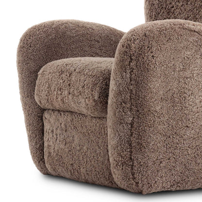 Amelie Chair - Taupe Shearling