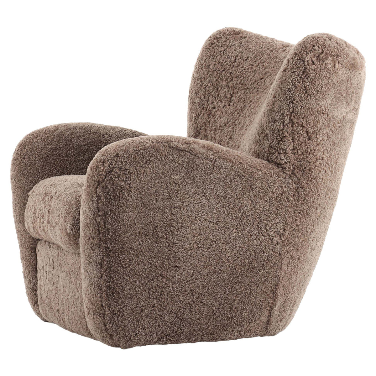 Amelie Chair - Taupe Shearling