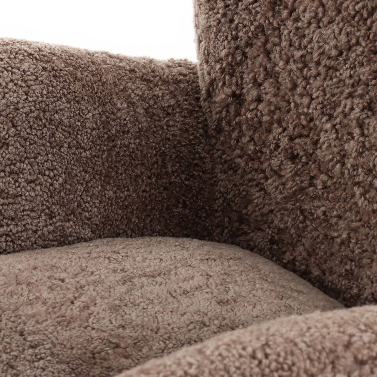 Amelie Chair - Taupe Shearling