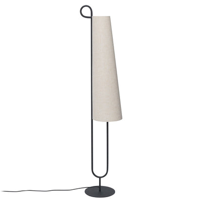 Ancora Floor Lamp - Natural, Black
