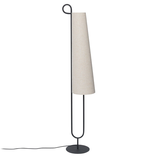 Ancora Floor Lamp - Natural, Black