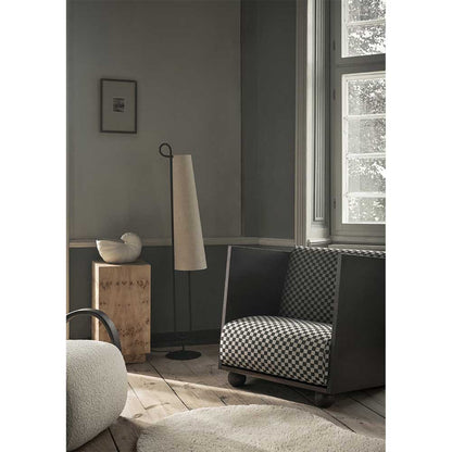 Ancora Floor Lamp - Natural, Black
