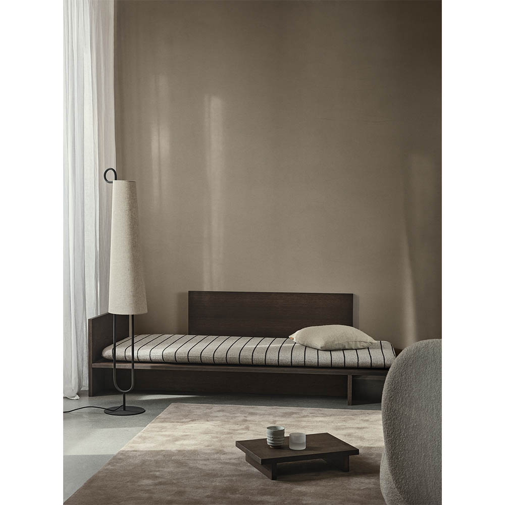 Ancora Floor Lamp - Natural, Black
