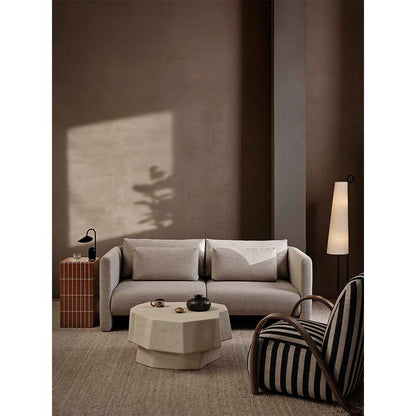 Ancora Floor Lamp - Natural, Black