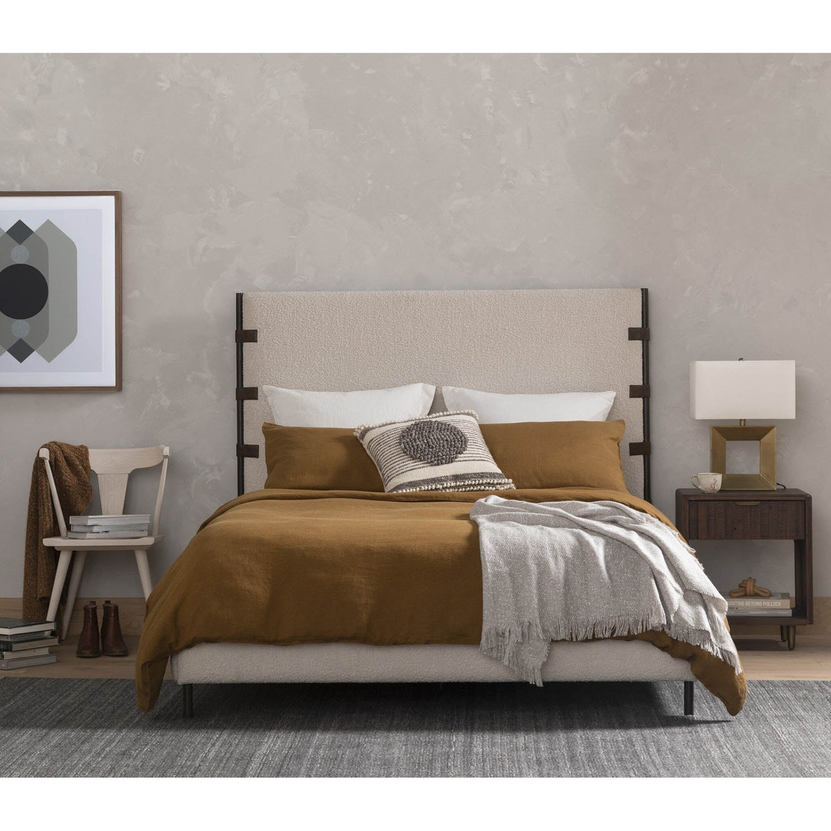 Anderson Bed - Knoll Natural
