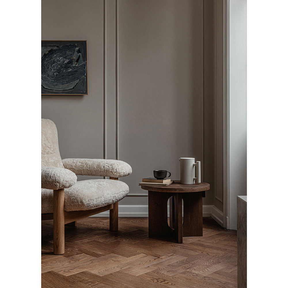Androgyne 20" Wood Side Table