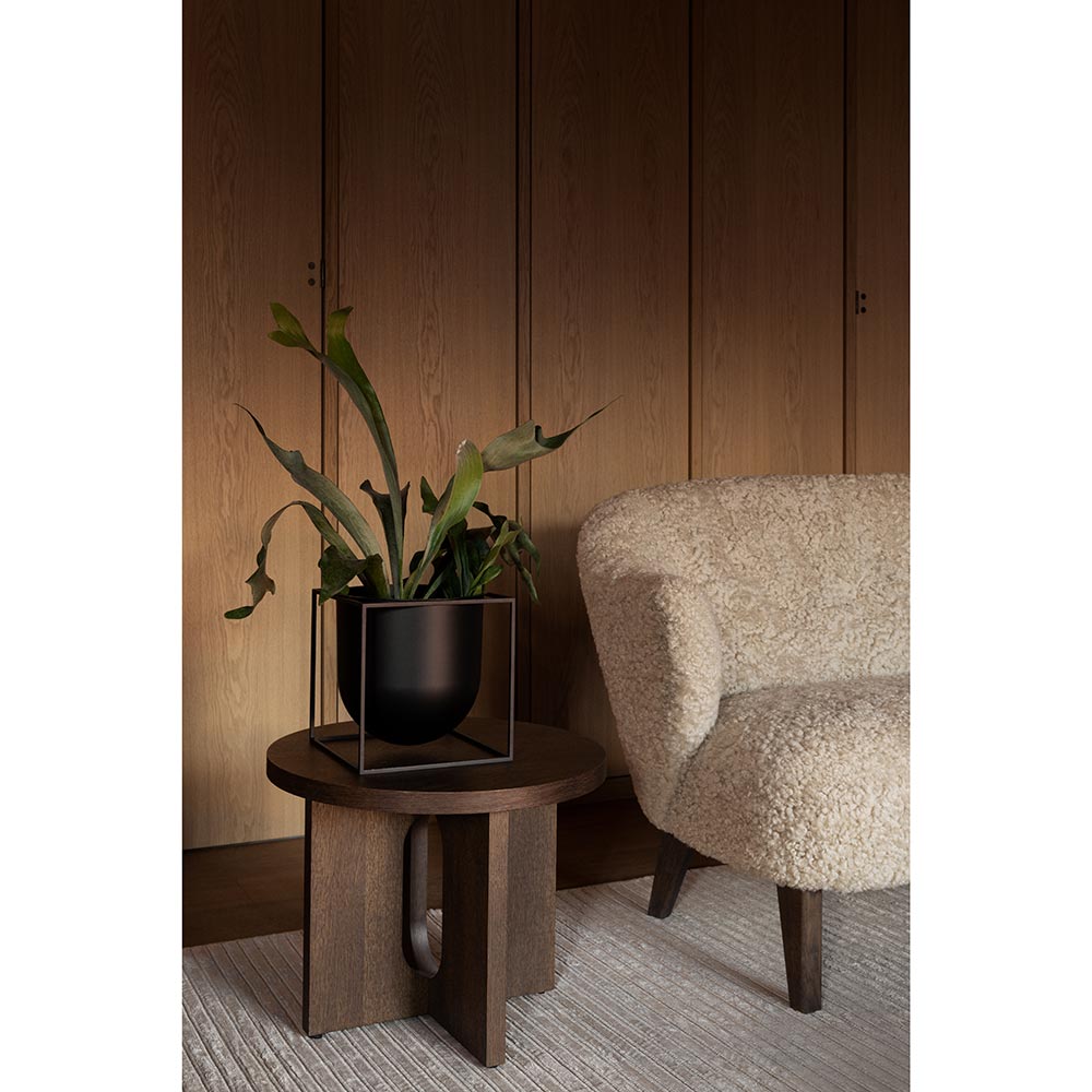Androgyne 20" Wood Side Table