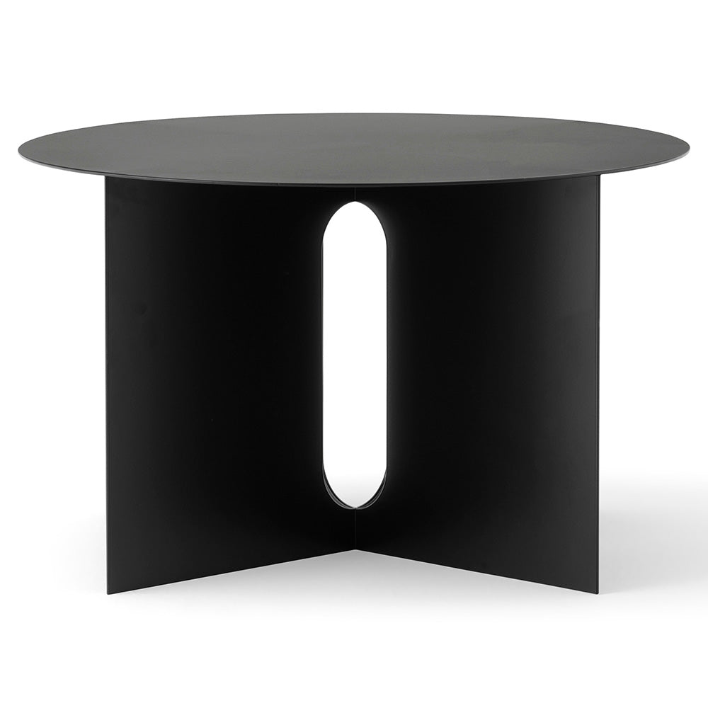 Androgyne 25" Steel Side Table - Black