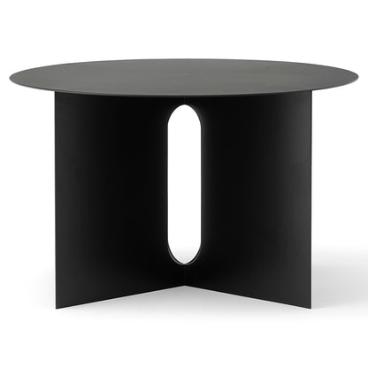 Androgyne 25" Steel Side Table - Black