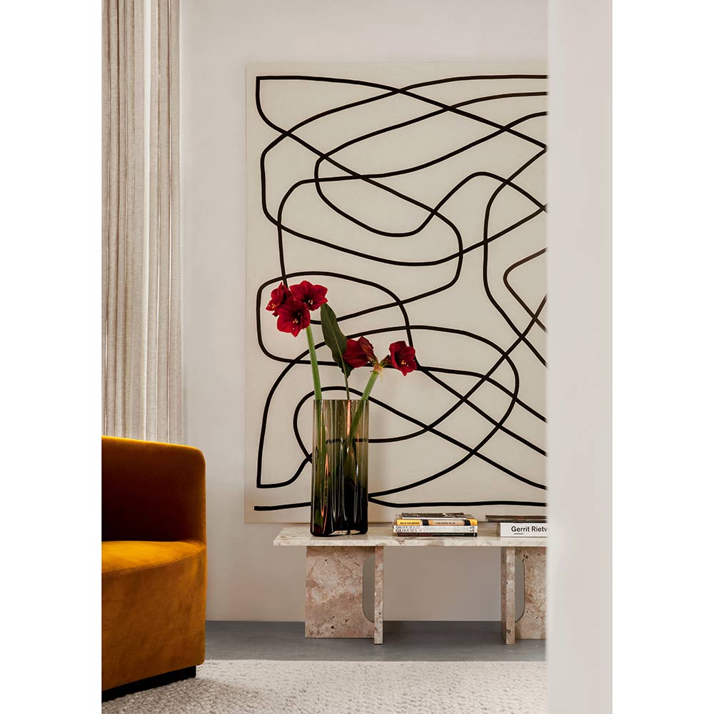 Androgyne Lounge Table - Kunis Breccia Stone