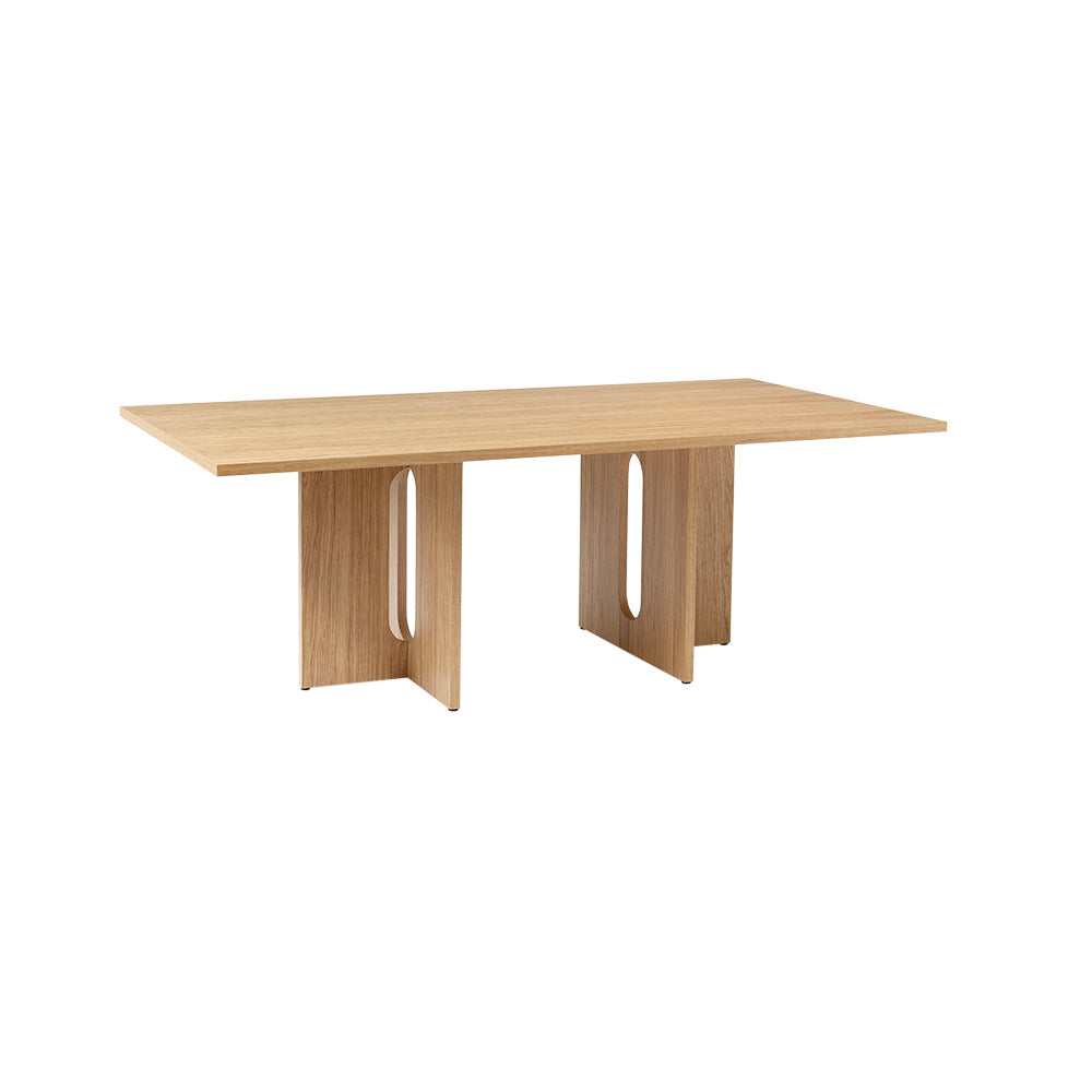 Androgyne Rectangular Dining Table - Natural Oak