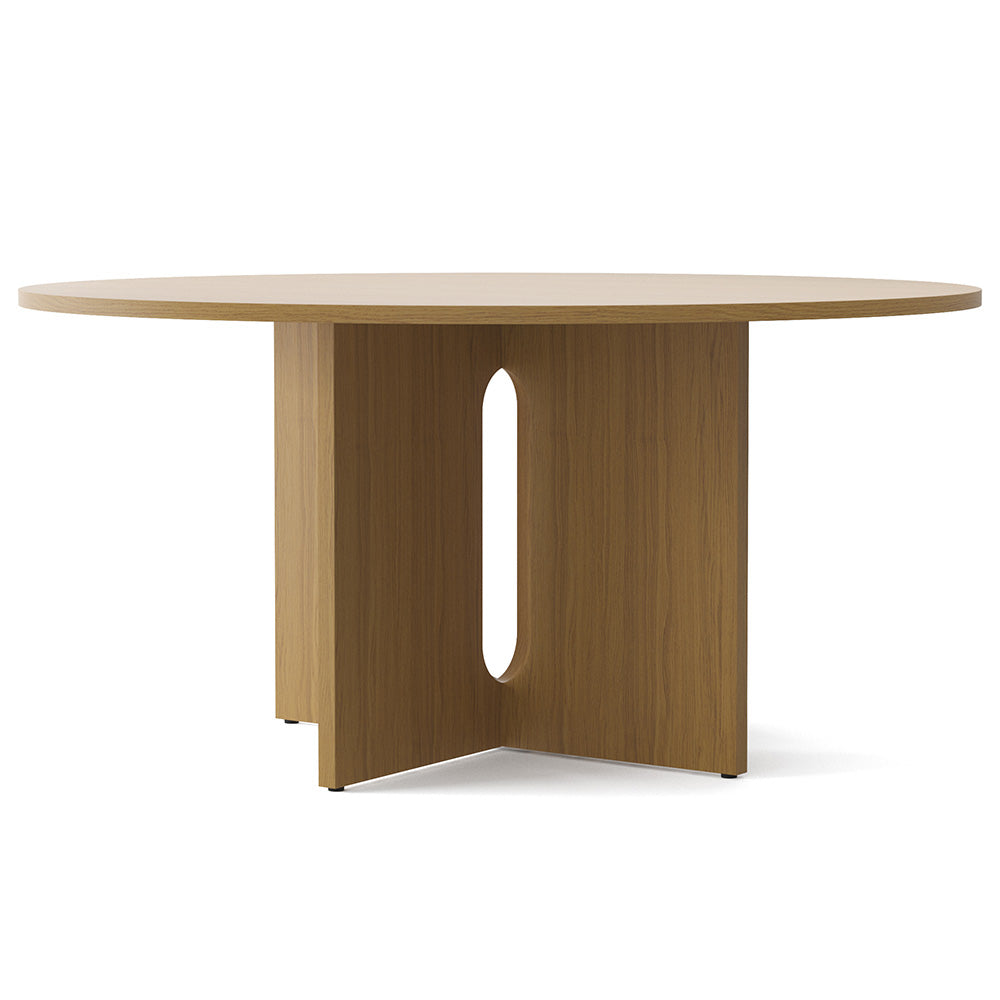 Androgyne Round Dining Table - Natural Oak