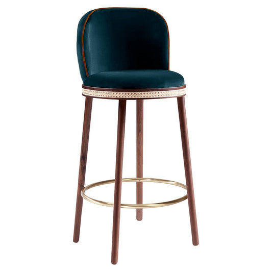 Alma Bar Chair - Velvet
