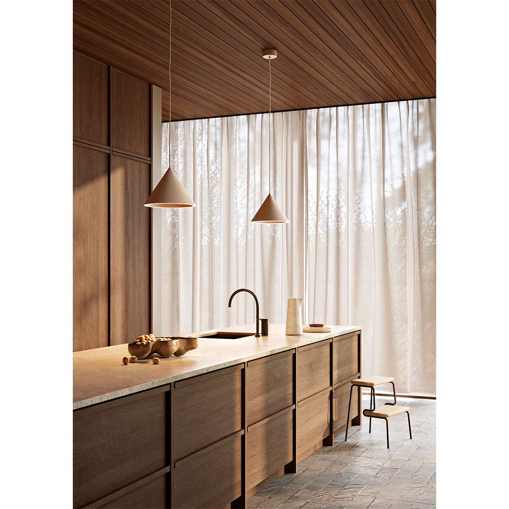 Annular Pendant - Beige