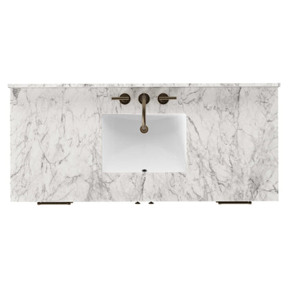 Anthem Single Wide Vanity - Black Wash Oak Veneer