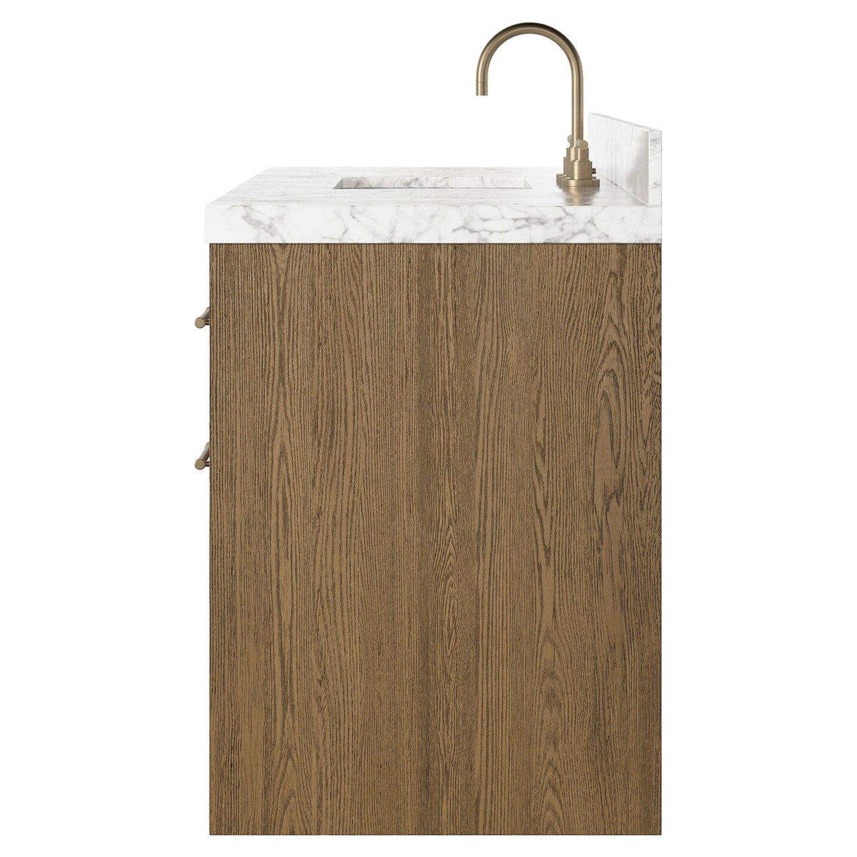 Anthem Single Wide Vanity - Washed Natural Veneer