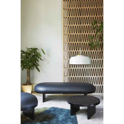 Anza 63"W Bench - Black Oak