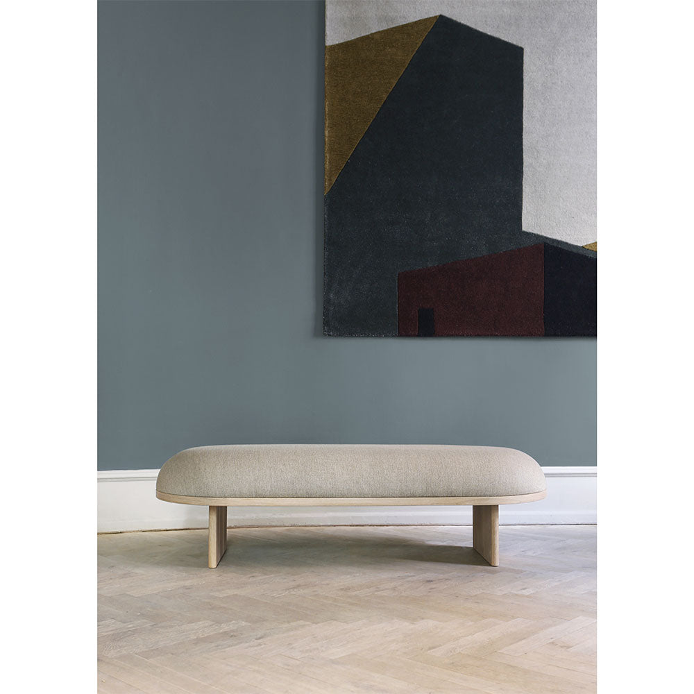 Anza 63"W Bench - Natural Oak