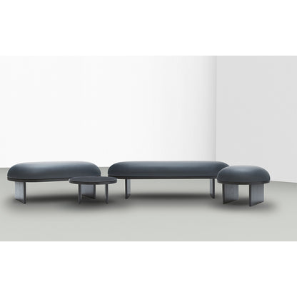 Anza Coffee Table - Black Oak, Nero Marquina Marble