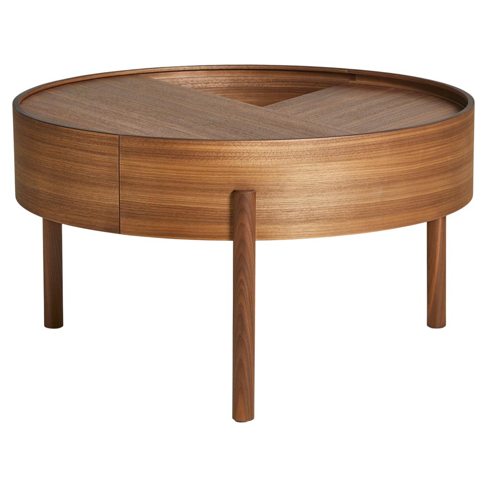 Arc Coffee Table - Walnut