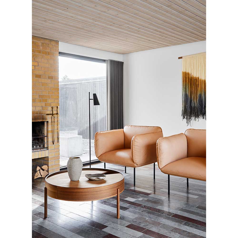 Arc Coffee Table - Walnut