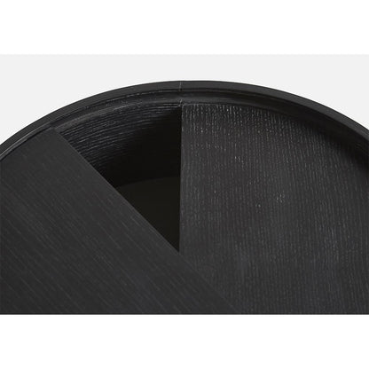 Arc Side Table - Black Painted Ash