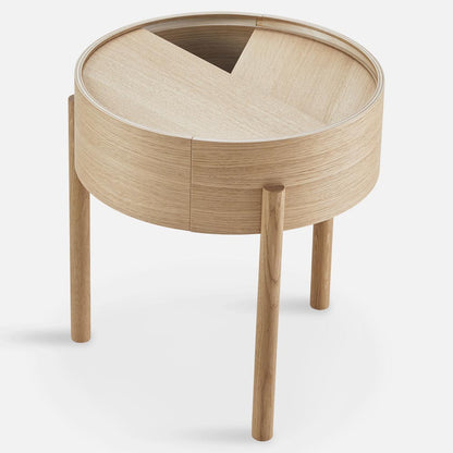 Arc Side Table - Oiled Oak