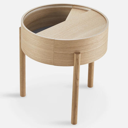 Arc Side Table - Oiled Oak