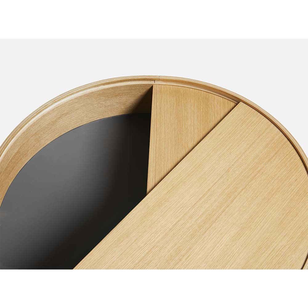 Arc Side Table - Oiled Oak