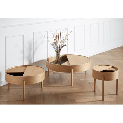 Arc Side Table - Oiled Oak