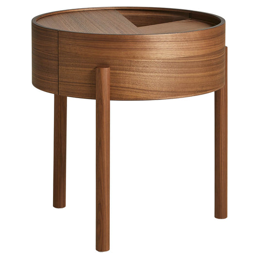 Arc Side Table - Walnut