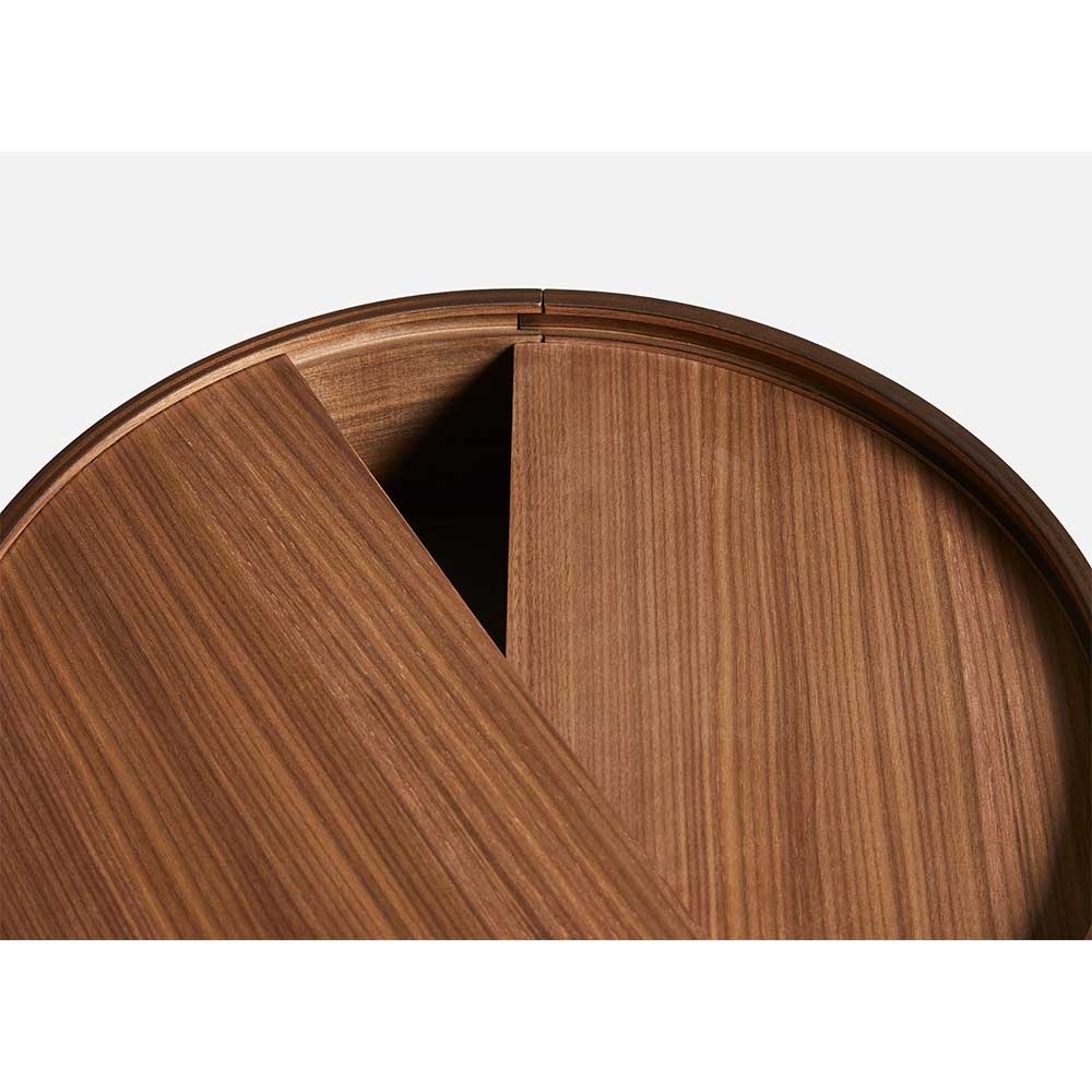 Arc Side Table - Walnut