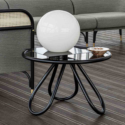 Arch Coffee Table - Glass Top