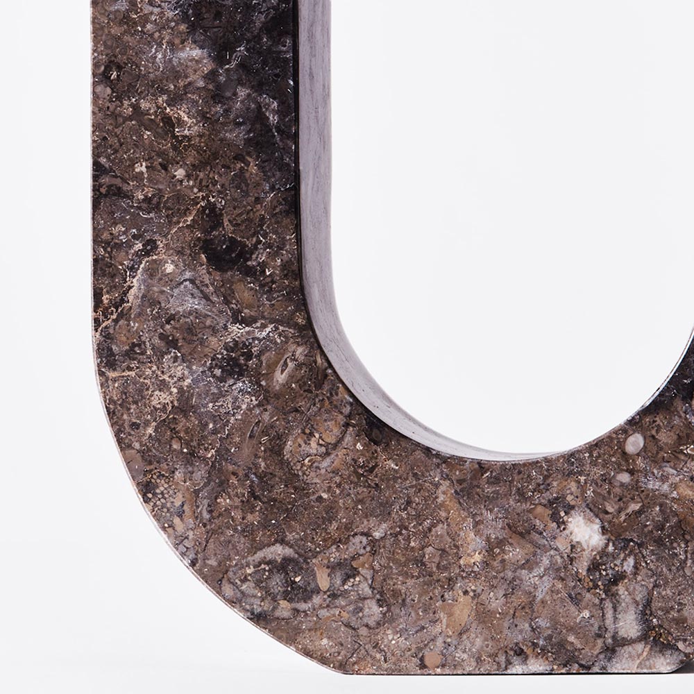 Arco Candle Holder - Gray