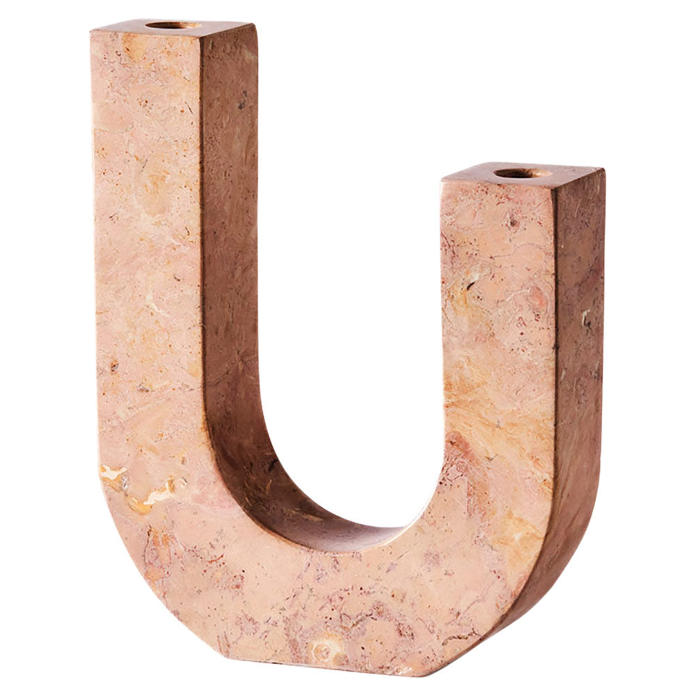 Arco Candle Holder - Red