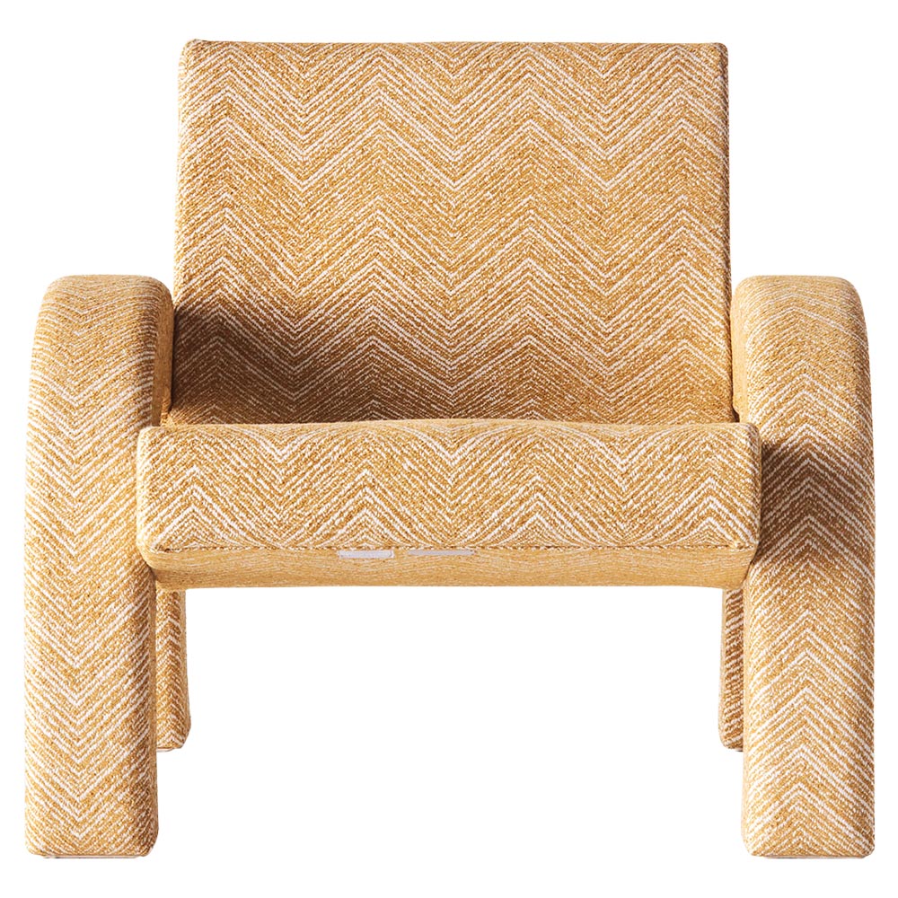 Arco Large Lounge Chair - Ochre Teide