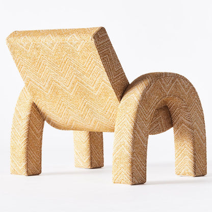 Arco Large Lounge Chair - Ochre Teide