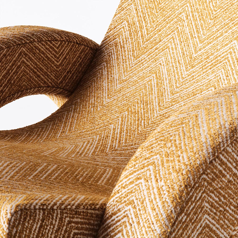 Arco Large Lounge Chair - Ochre Teide