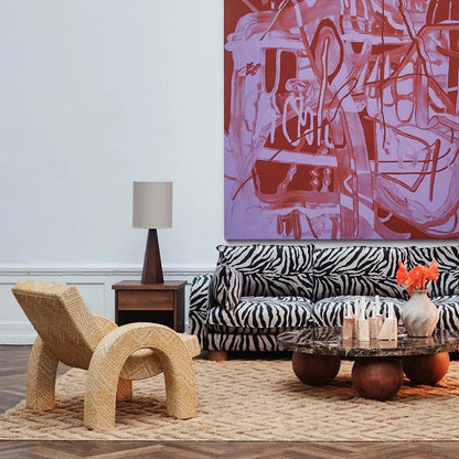 Arco Large Lounge Chair - Ochre Teide