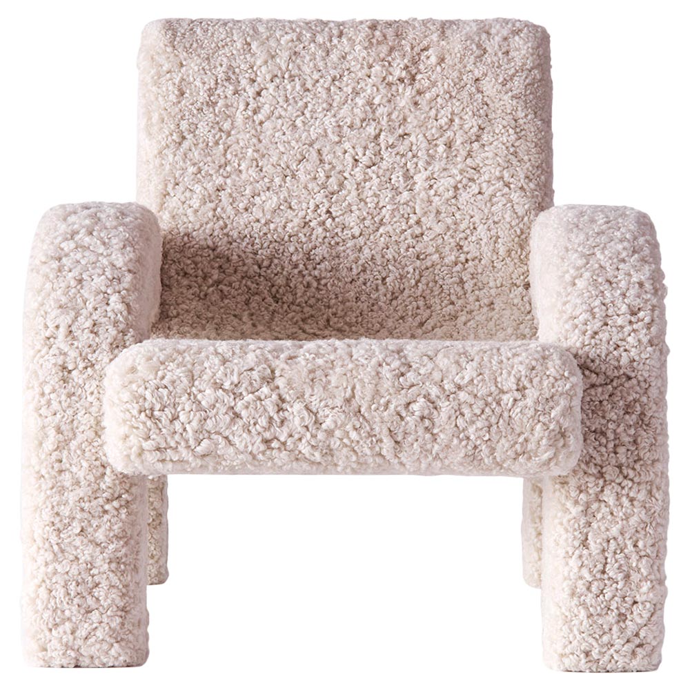 Arco Small Lounge Chair - Sheepskin