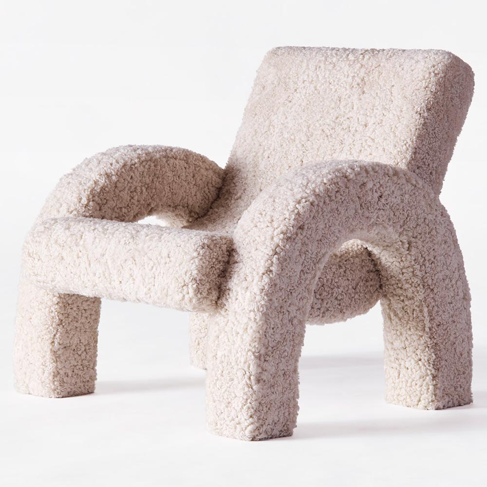 Arco Small Lounge Chair - Sheepskin
