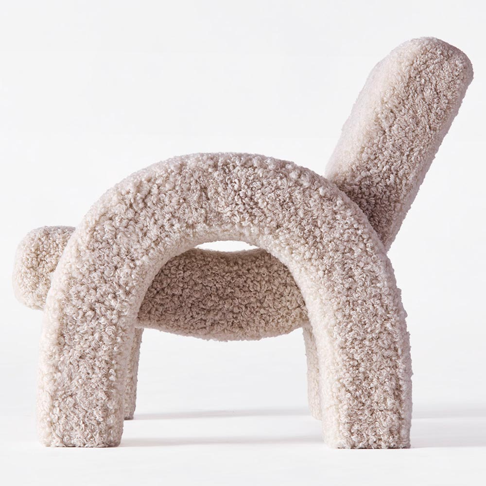 Arco Small Lounge Chair - Sheepskin