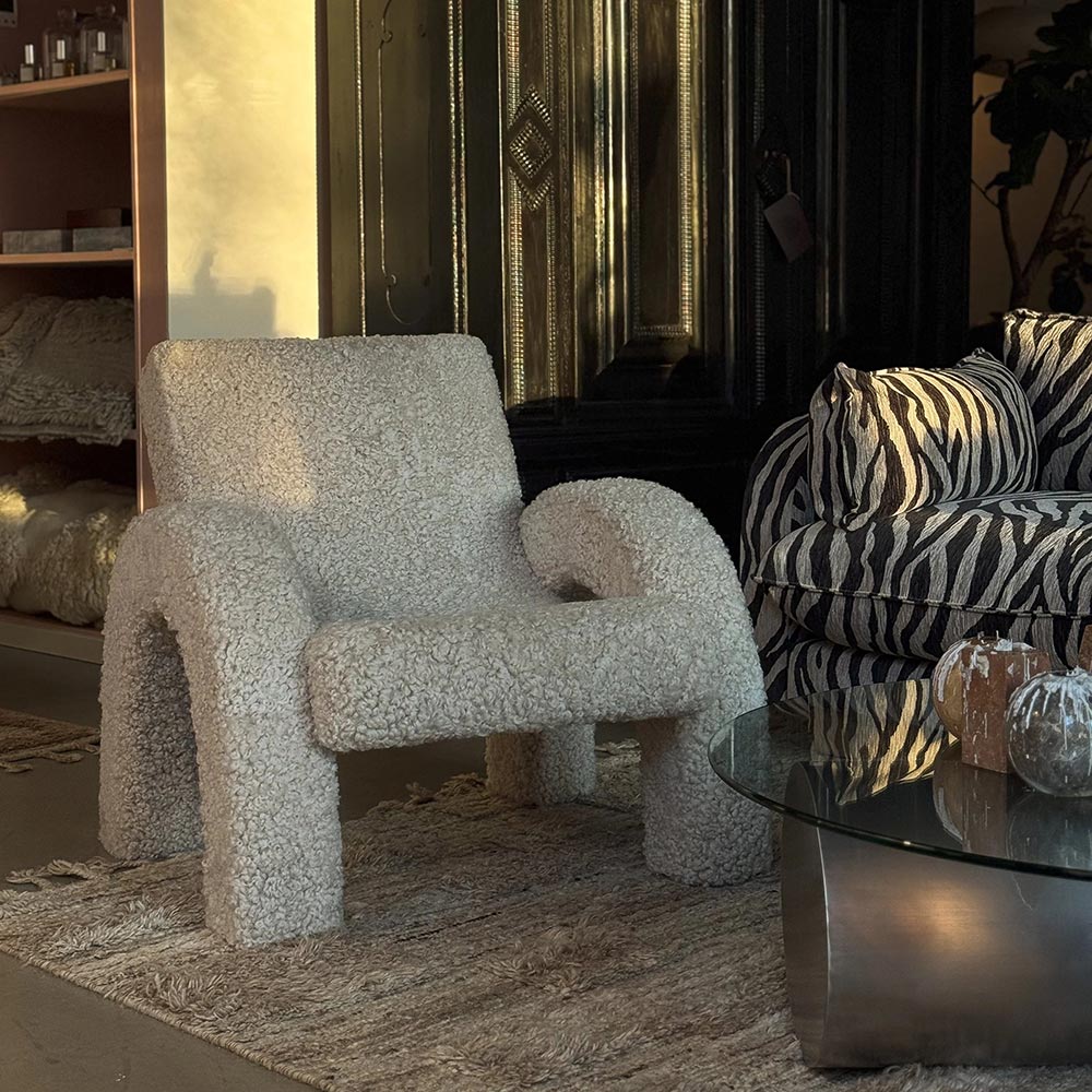 Arco Small Lounge Chair - Sheepskin