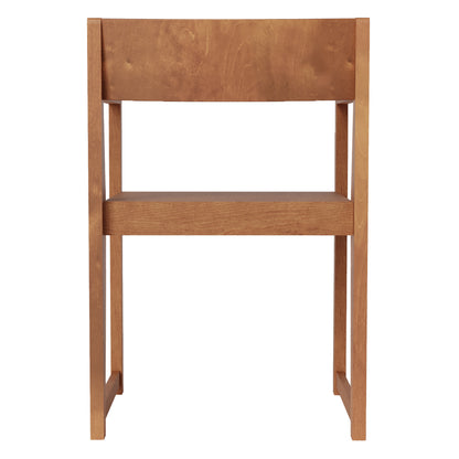 Armrest Chair 01 - Warm Brown Birch