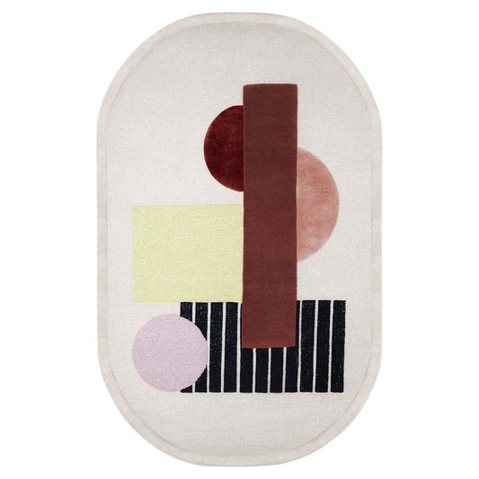 Around Colors Rug - Brown