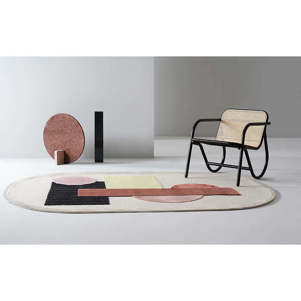 Around Colors Rug - Brown