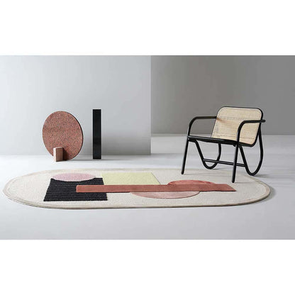 Around Colors Rug - Brown