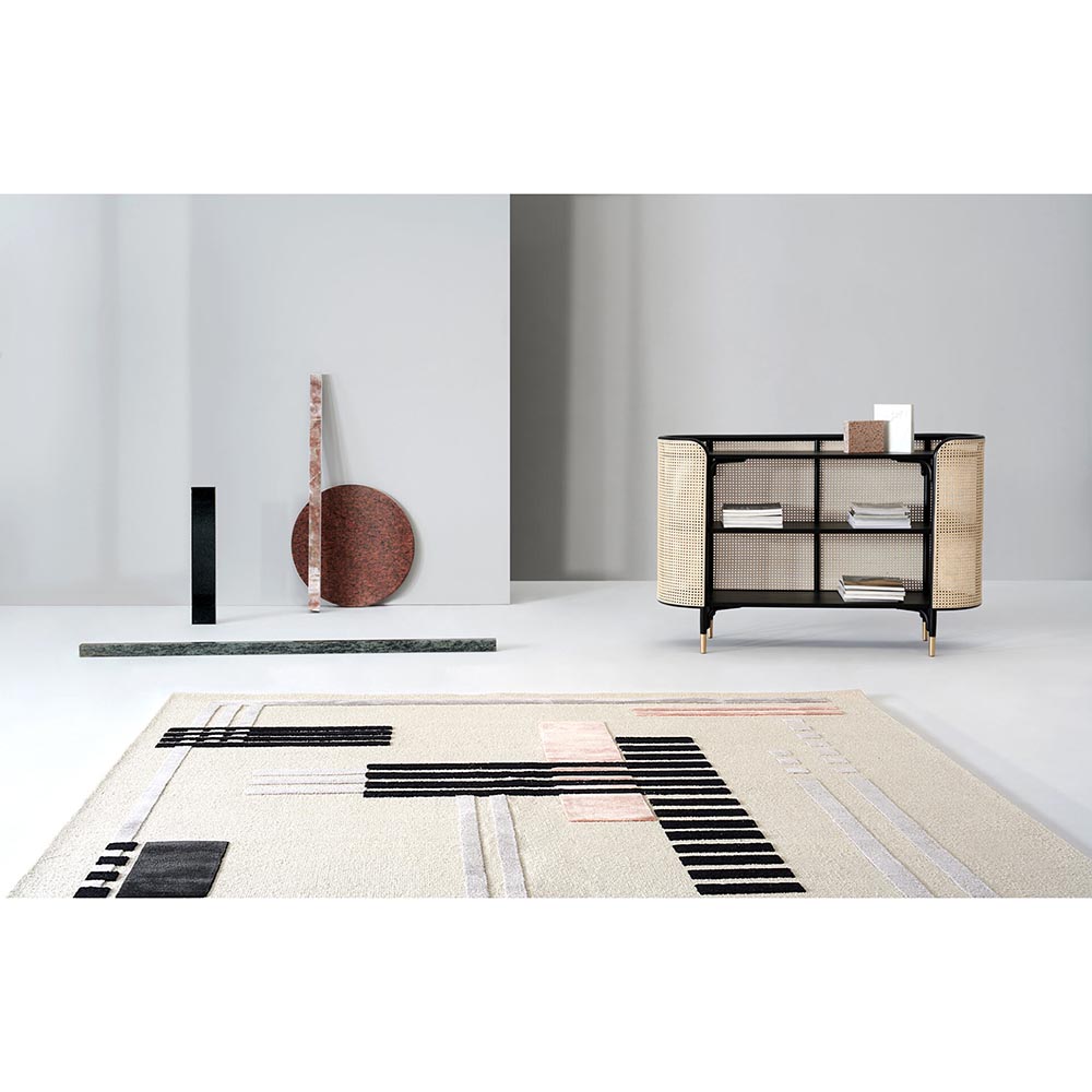Around Colors Rug - Gray