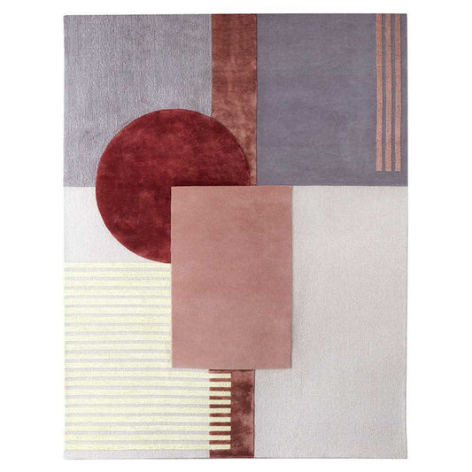 Around Colors Rug - Pink